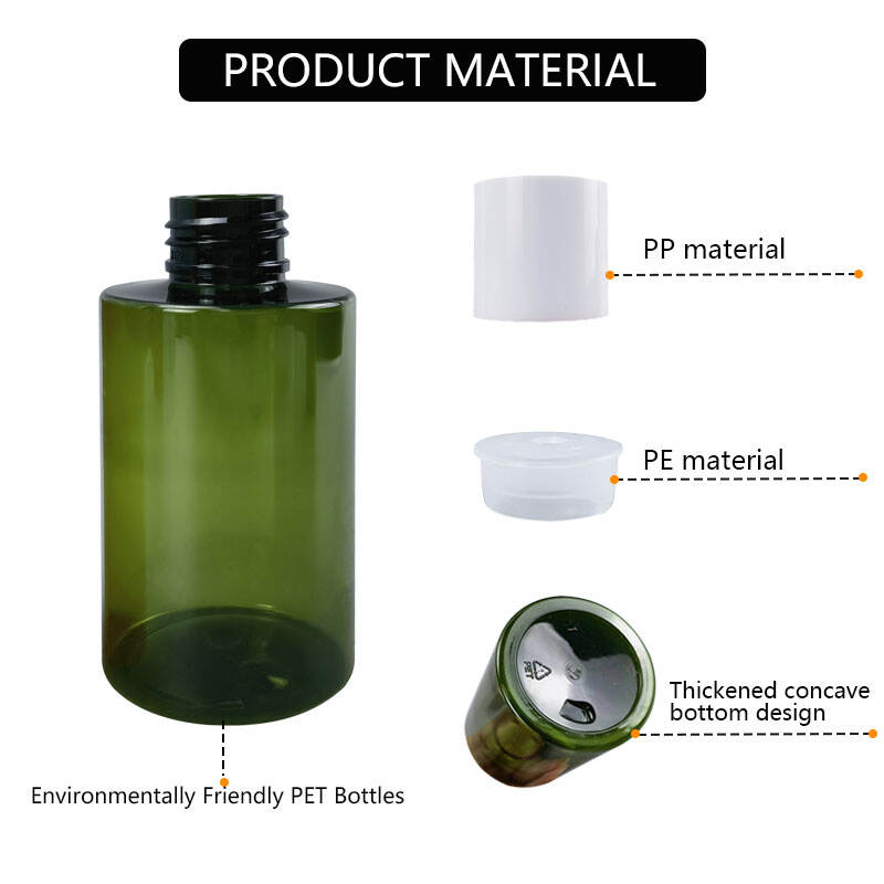 100ml PET化粧品容器ボトル スキンケア用ローション・トナー用